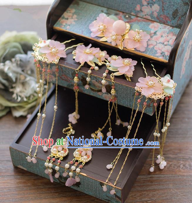 Chinese Hair Jewelry Accessories Hairpins Headwear Headdress Hair Crown for Women