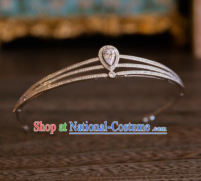 Chinese Hair Jewelry Accessories Hairpins Headwear Headdress Hair Crown for Women