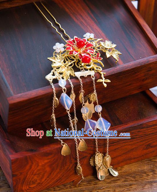 Chinese Hair Jewelry Accessories Hairpins Headwear Headdress Hair Crown for Women