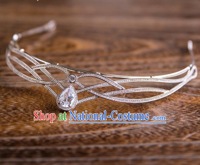 Chinese Hair Jewelry Accessories Hairpins Headwear Headdress Hair Crown for Women