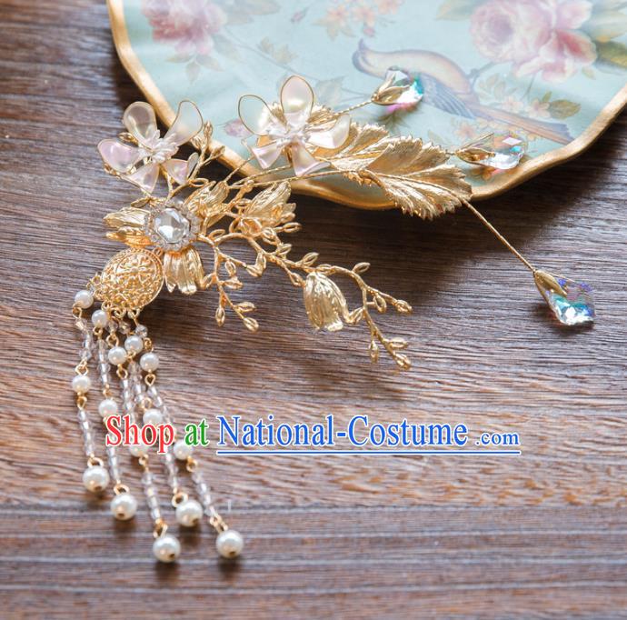 Chinese Hair Jewelry Accessories Hairpins Headwear Headdress Hair Crown for Women