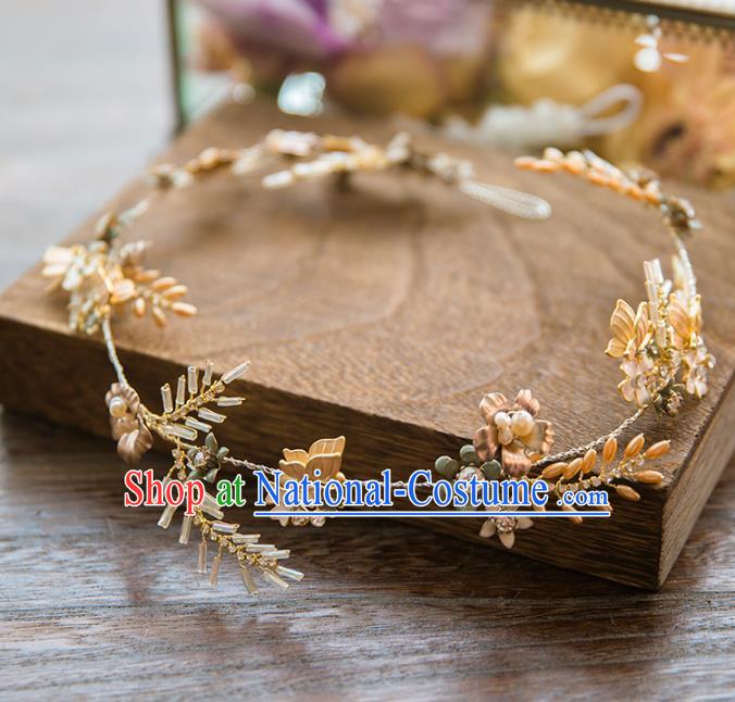 Top Grade Handmade Classical Hair Accessories Baroque Style Princess Hair Clasp Headwear for Women