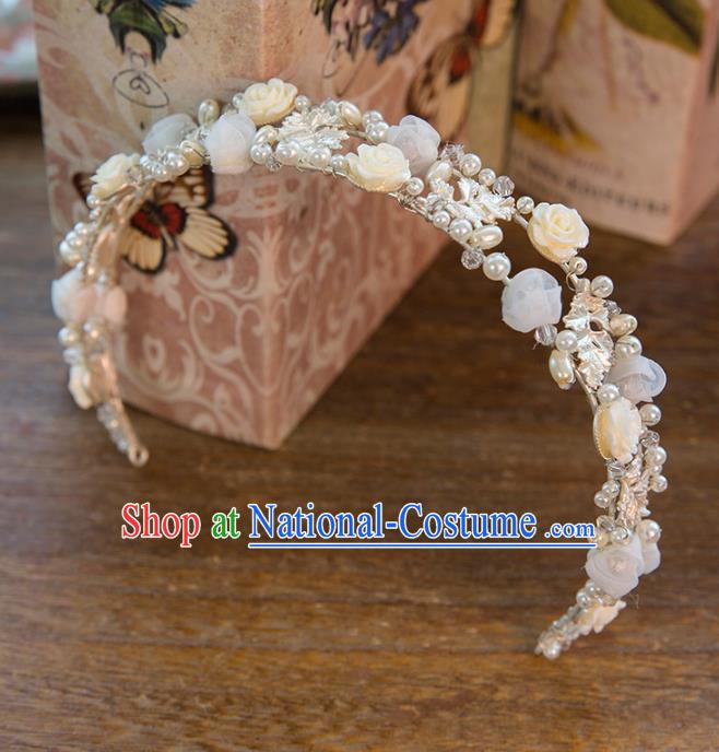 Chinese Hair Jewelry Accessories Hairpins Headwear Headdress Hair Crown for Women