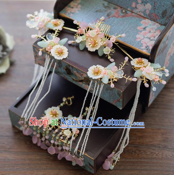 Chinese Hair Jewelry Accessories Hairpins Headwear Headdress Hair Crown for Women