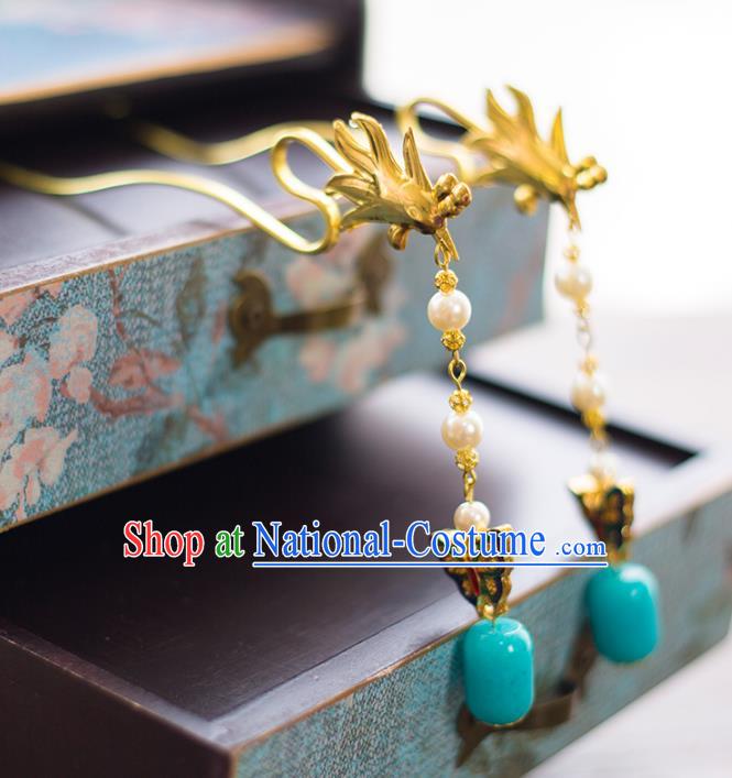 Chinese Hair Jewelry Accessories Hairpins Headwear Headdress Hair Crown for Women