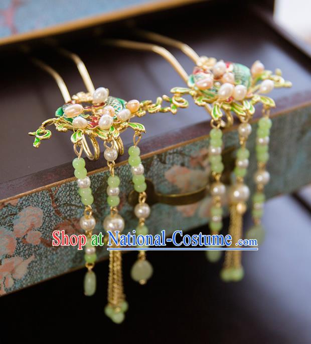 Chinese Hair Jewelry Accessories Hairpins Headwear Headdress Hair Crown for Women