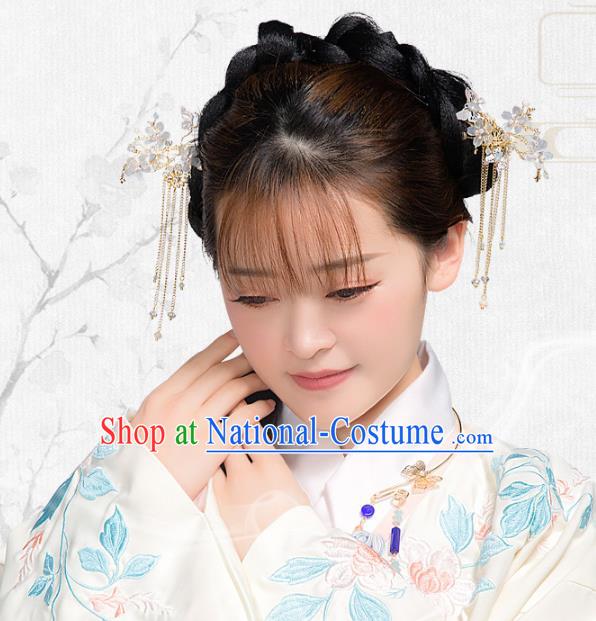 Chinese Hair Jewelry Accessories Hairpins Headwear Headdress Hair Crown for Women