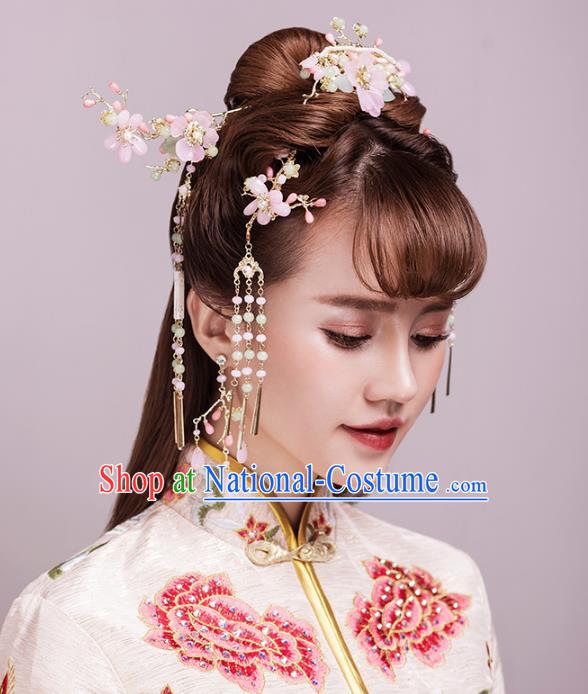 Chinese Hair Jewelry Accessories Hairpins Headwear Headdress Hair Crown for Women