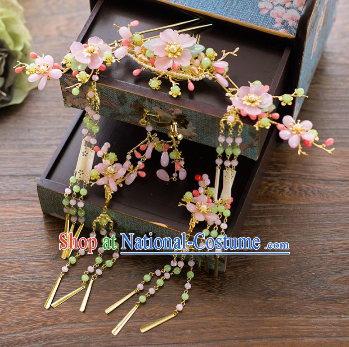 Chinese Hair Jewelry Accessories Hairpins Headwear Headdress Hair Crown for Women