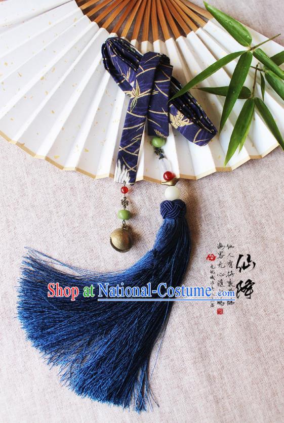 Chinese Handmade Classical Accessories Hanfu Silk Belt, China Ancient Hanfu Waistband for Women for Men