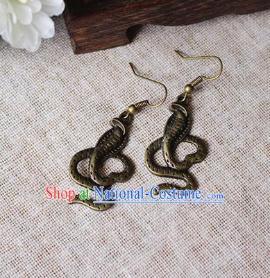 Chinese Handmade Classical Accessories Hanfu Earrings, China Xiuhe Suit Tassel Eardrop for Women