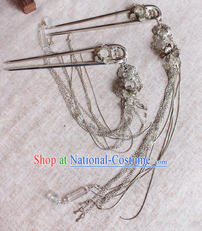 Chinese Hair Jewelry Accessories Hairpins Headwear Headdress Hair Crown for Women