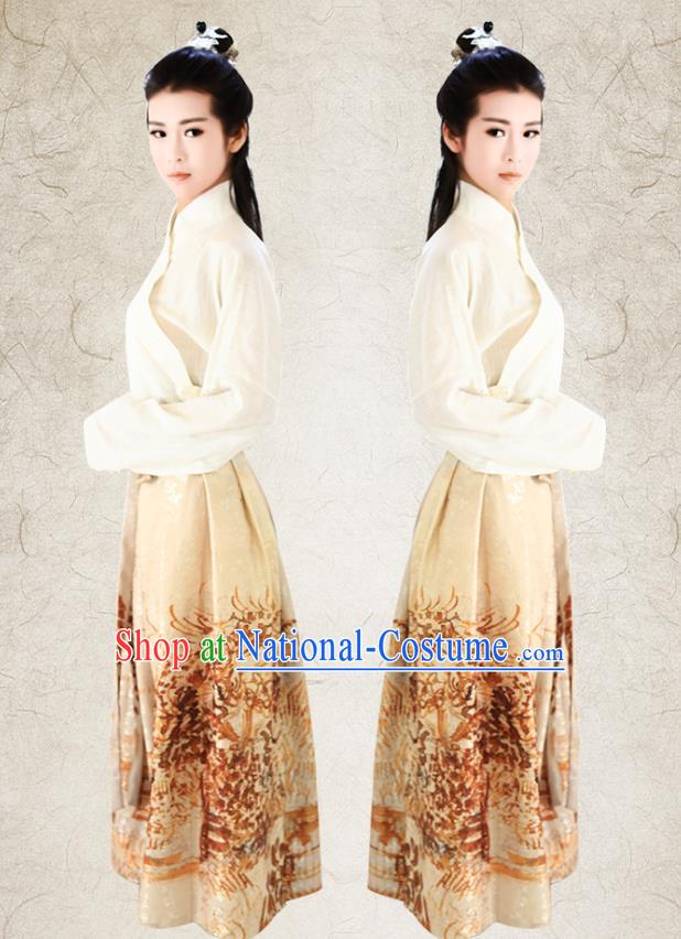 Ancient Chinese Costume hanfu Chinese Style Wedding Dress Tang Dynasty princess Clothing