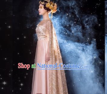 Traditional Ancient Chinese Imperial Concubine Fairy Costume, Elegant Hanfu Chinese Tang Dynasty Embroidered Clothing for Women