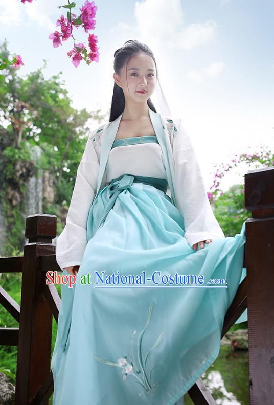 Ancient Chinese Costume hanfu Chinese Style Wedding Dress Tang Dynasty princess Clothing