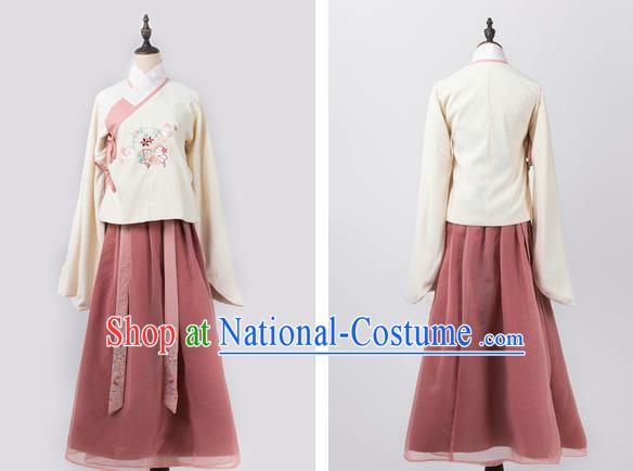 Ancient Chinese Costume hanfu Chinese Style Wedding Dress Tang Dynasty princess Clothing