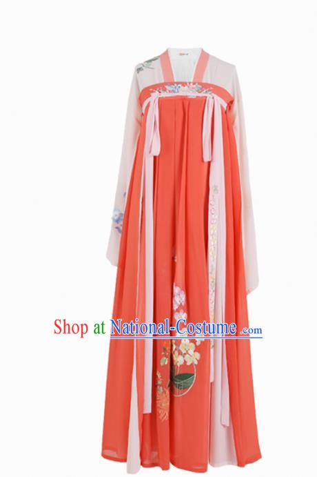 Ancient Chinese Costume hanfu Chinese Wedding Dress Tang Dynasty princess Clothing