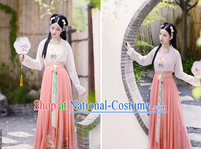 Ancient Chinese Costume hanfu Chinese Wedding Dress Tang Dynasty princess Clothing