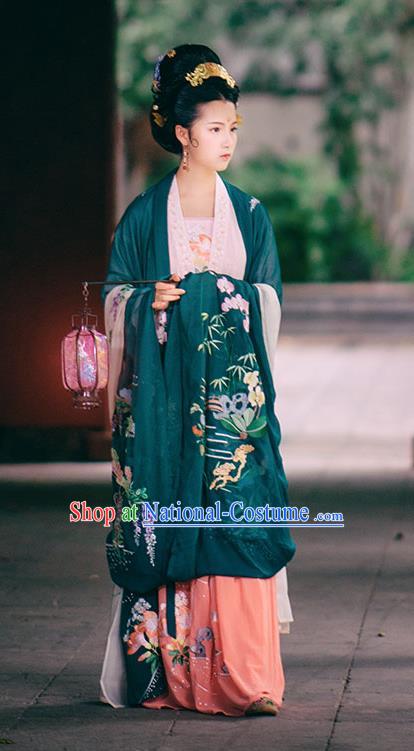 Ancient Chinese Costume hanfu Chinese Wedding Dress Tang Dynasty princess Clothing