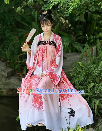 Ancient Chinese Costume hanfu Chinese Wedding Dress Tang Dynasty princess Clothing