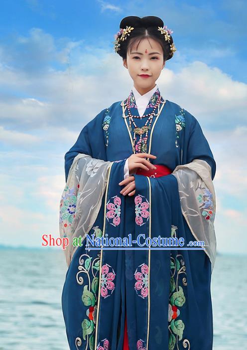 Ancient Chinese Costume hanfu Chinese Wedding Dress Tang Dynasty princess Clothing