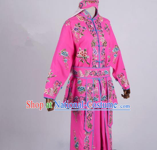 Traditional China Beijing Opera Niche Costume Gifted Scholar Embroidered Robe and Headwear Ancient Chinese Peking Opera Embroidery Clothing