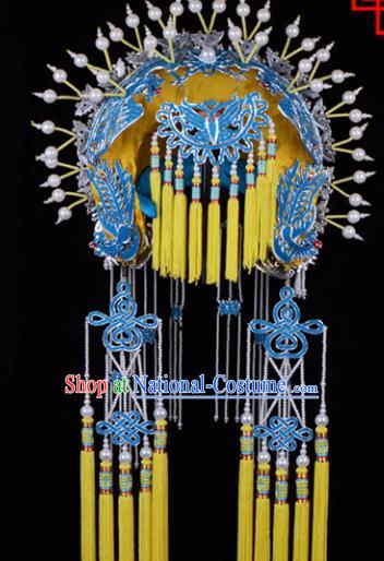 Traditional China Beijing Opera Niche Costume Gifted Scholar Embroidered Robe and Headwear Ancient Chinese Peking Opera Embroidery Clothing