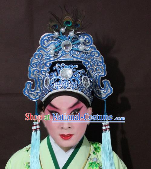 Traditional Chinese Handmade Hair Accessories Beijing Opera Niche Hats Headwear for Men