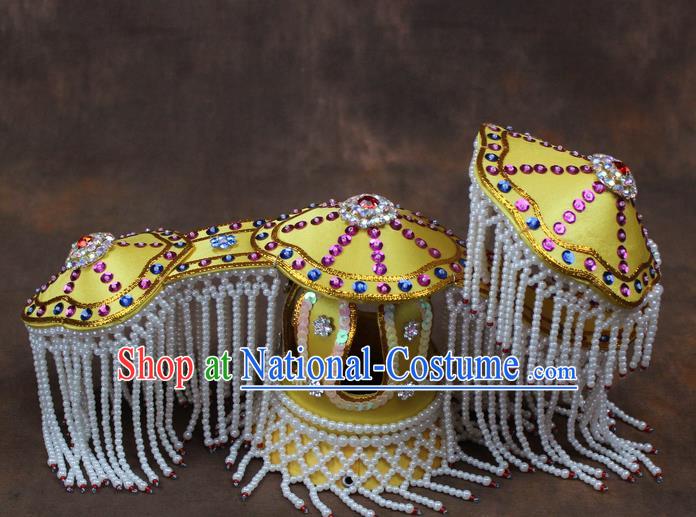 Traditional China Beijing Opera Actress Hair Accessories Coronet, Chinese Peking Opera Imperial Concubine Headwear