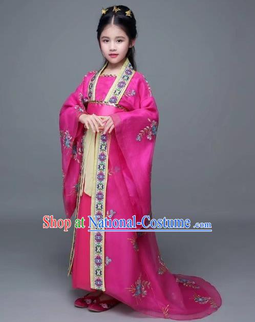 Traditional Ancient Chinese Costume Chinese Style Wedding Dress Ancient Tang Dynasty hanfu princess Clothing