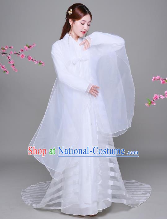 Traditional Chinese Song Dynasty Palace Princess Costume, China Ancient Fairy Hanfu Dress for Women