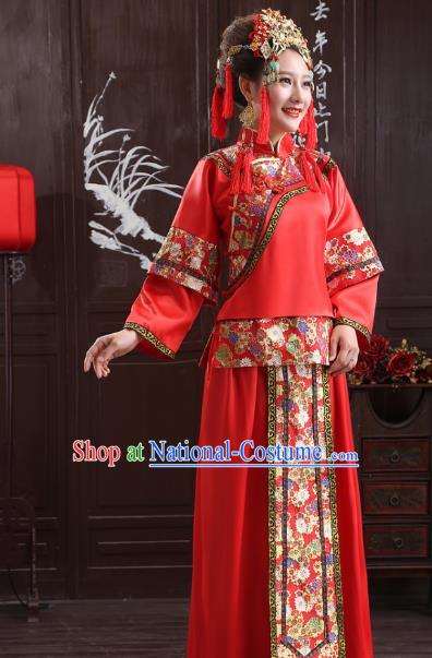 Traditional Ancient Chinese Costume Chinese Style Wedding Dress Ancient Tang Dynasty hanfu princess Clothing