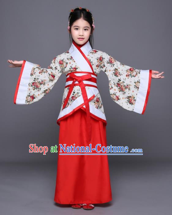 Traditional Ancient Chinese Costume Chinese Style Wedding Dress Ancient Tang Dynasty hanfu princess Clothing