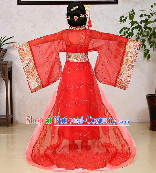 Traditional Ancient Chinese Costume Chinese Style Wedding Dress Ancient Tang Dynasty hanfu princess Clothing