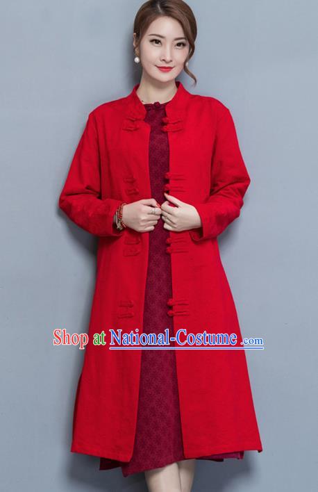 Traditional Ancient Chinese Young Women Cheongsam Dress Republic of China Tangsuit Stand Collar Blouse Dress Tang Suit Clothing