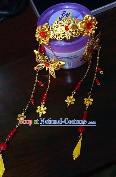 Traditional Handmade Chinese Ancient Princess Hair Accessories Hairpins for Women