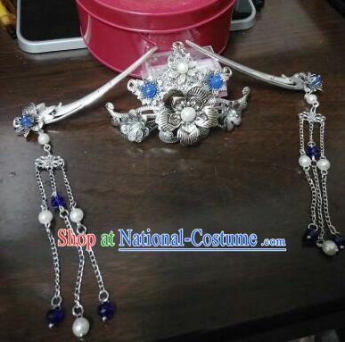 Chinese Ancient Style Hair Jewelry Accessories Cosplay Hairpins Headwear Headdress