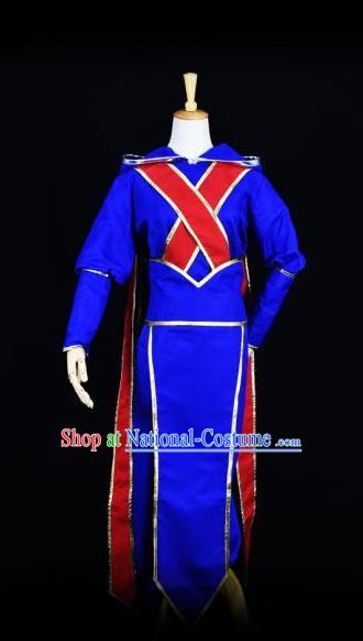 Traditional Chinese Cosplay Ancient Swordsman Kawaler Costume for Men