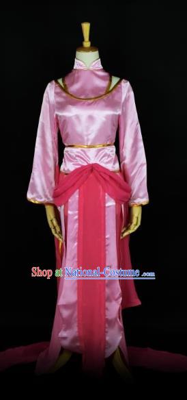 Traditional Chinese Ancient Swordswoman Cosplay Princess Costume for Women