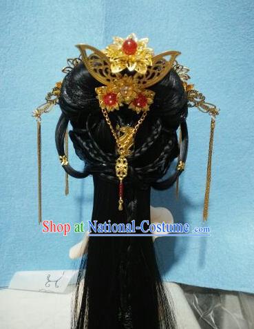 Chinese Ancient Style Hair Jewelry Accessories Cosplay Hairpins Headwear Headdress