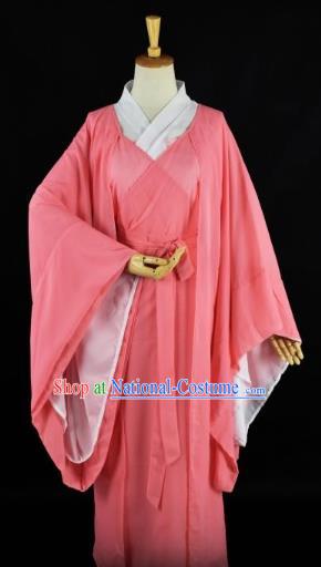 Traditional Chinese Ancient Palace Lady Costume, China Tang Dynasty Princess Dress Clothing for Women