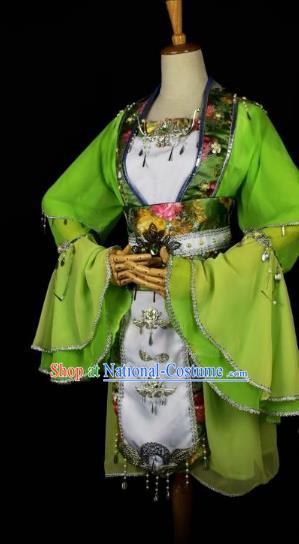 Traditional Chinese Ancient Princess Hanfu Costume Tang Dynasty Young Lady Clothing for Women