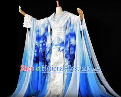 Traditional Chinese Ancient Imperial Empress Hanfu Costume Han Dynasty Palace Lady Clothing for Women