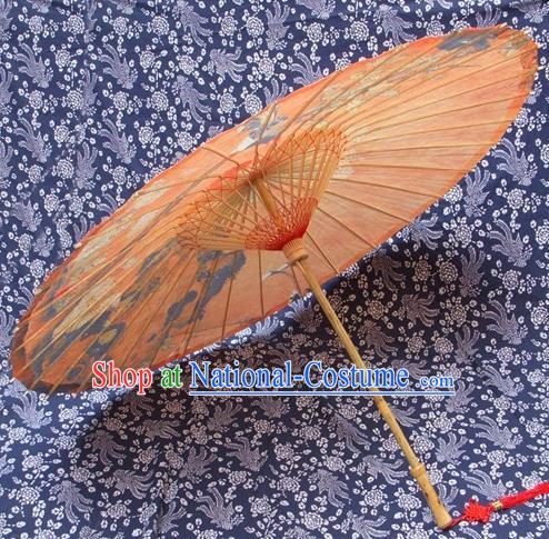 Handmade China Traditional Dance Umbrella Classical Oil-paper Umbrella Stage Performance Props Umbrellas