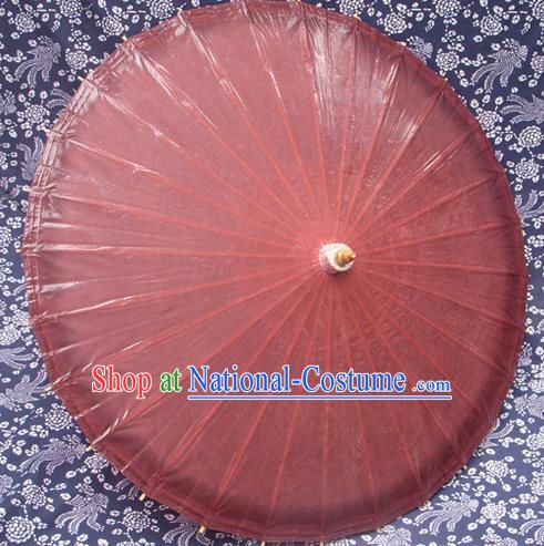 Handmade China Traditional Folk Dance Umbrella Stage Performance Props Umbrellas Red Oil-paper Umbrella