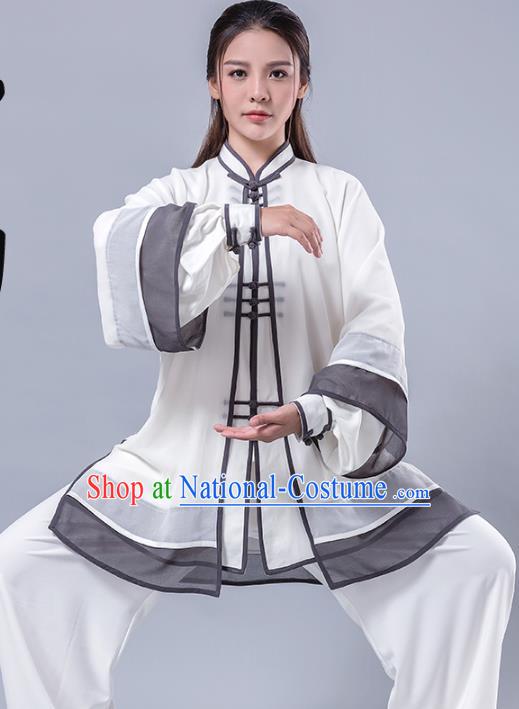 Top Grade Chinese Kung Fu Costume China Martial Arts Training Uniform Gongfu Shaolin Wushu Clothing for Women