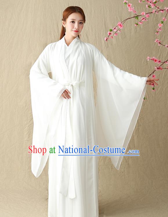 Traditional Chinese Song Dynasty Swordswoman Costume, China Ancient Little Dragon Maiden Hanfu Clothing for Women