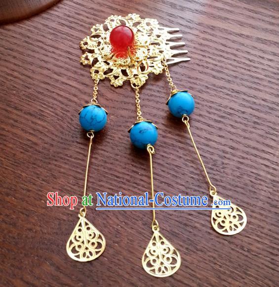 Traditional Chinese Handmade Classical Hair Accessories Hair Comb Ancient Hanfu Hairpins for Women