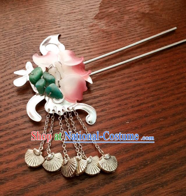 Traditional Handmade Chinese Classical Hair Accessories Ancient Princess Hairpins for Women