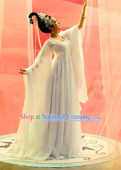 Traditional Chinese Ancient Palace Lady Costume, China Tang Dynasty Princess Dance Clothing